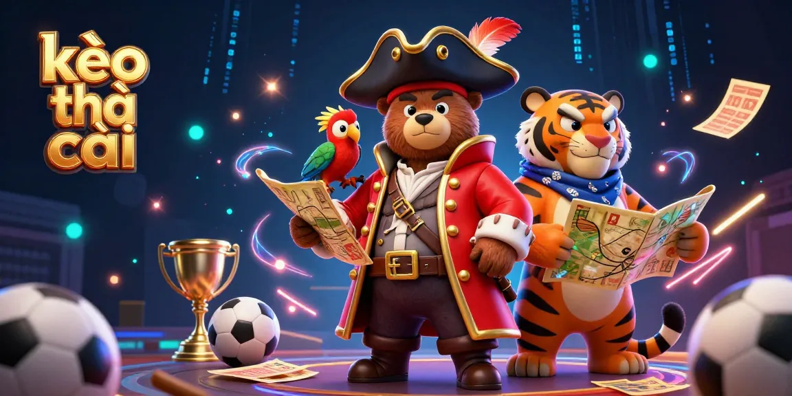 Engaging kèo nhà cái sports betting scene featuring dynamic characters and interactive elements.